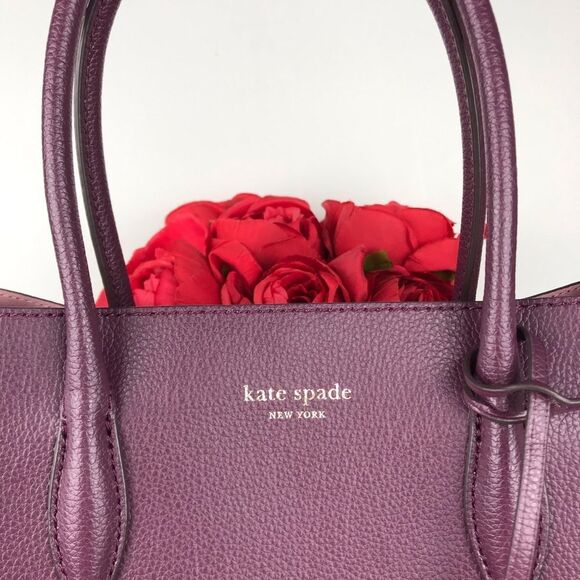 ♥️ kate spade leather satchel and mini wallet ♥️ - Picture 3 of 8